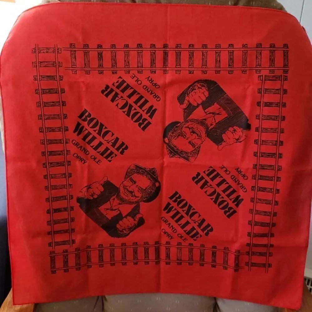 Boxcar Willie Grand Ole Opry Handkerchief Scarf